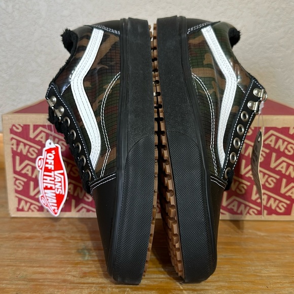 Vans Old skool Mte Black Camo all weather men’s size 7 or women’s size 8.5 main image 4